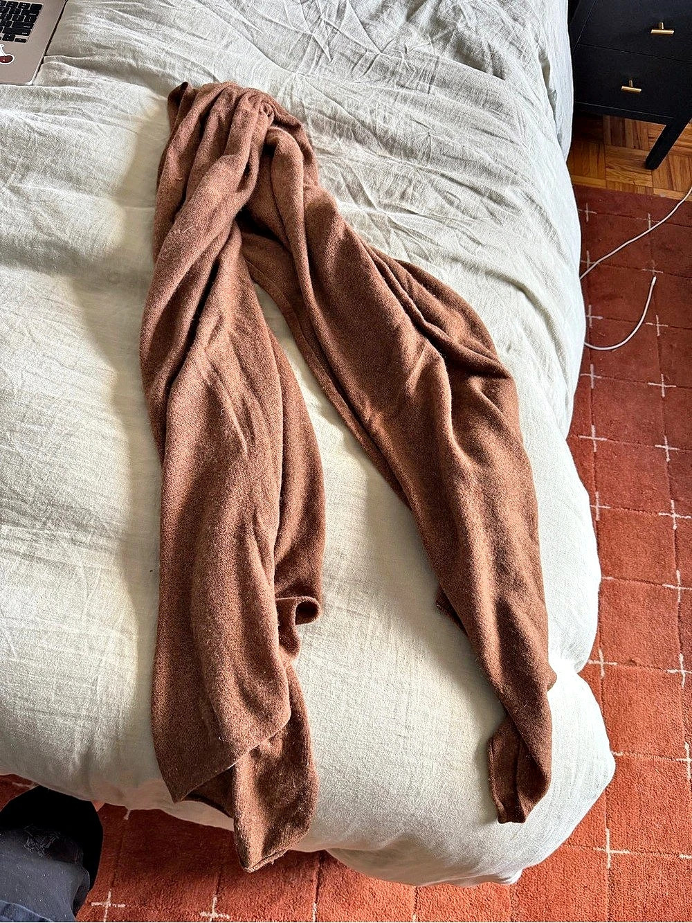 J.Crew Brown Cashmere Wrap Shrug